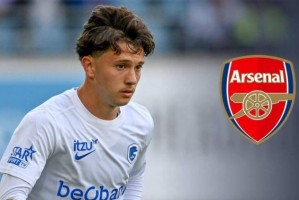 瞄准未来之星！TA：阿森纳正在关注小将卡雷察斯和穆扎基蒂斯