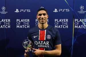 随着巴黎+国米晋级欧冠决赛，金球奖头号热门出炉！46场独造44球