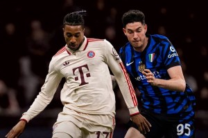 铁卫击败旧主，劳塔罗一战创2大奇迹！国米4-3胜拜仁，欧冠半决赛死拼巴萨