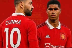 曝曼联将剥夺拉什福德10号，库尼亚有望接班！妖星暂时难转会离队