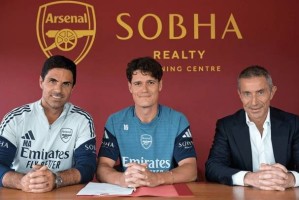 第三签！官方：阿森纳签下31岁丹麦中场诺尔高，总价1200万英镑