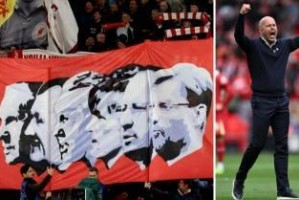 第七贤！官方：斯洛特将登上kop看台传奇主帅横幅