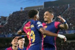 蓝黑传奇对决红蓝梦想：国米与巴萨的欧战恩怨情仇