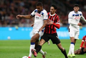 意甲第33轮：米兰主场失利，亚特兰大完美实现赛季双杀