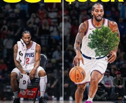 伦纳德为快船出战301场赚了2.417亿 场均挣80万美元