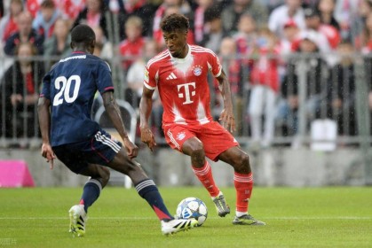 2-1，奥利塞无敌双响炮：助拜仁小胜法甲劲旅，迎来开门红