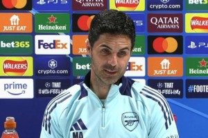 阿森纳女足已经打进欧冠决赛，阿尔特塔：她们一直激励着我们