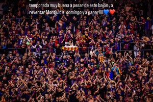 加维：他们不想让巴萨进决赛，因为我们本赛季太出色，他们害怕了