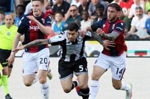 随着拉齐奥2-2，博洛尼亚0-0，意甲积分排名：第八至第四只差3分