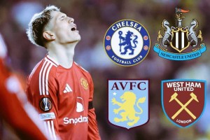 加纳乔曼联在训练场与阿莫林争吵细节曝光！御用摄影师宣，离队已成必然