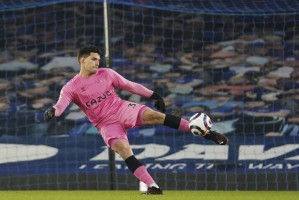 罗马诺：埃弗顿门将若奥-维吉尼亚不会续约，他将自由身离队