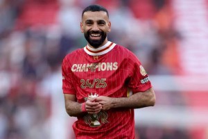 萨拉赫以压倒性优势获评FWA最佳球员，3次加冕比肩阿森纳功勋射手