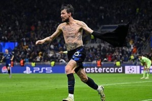 恭喜国米，晋级欧冠决赛！