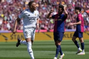 逼近大罗，西甲首赛季进球史第二！姆巴佩依然有望摘得金球奖