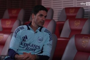 阿尔特塔：如果不是红牌和伤病，我们毫无疑问会更接近冠军