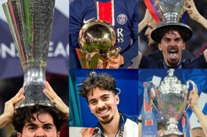 硬实力葡萄牙首发巴黎3人：中场核心+边路爆破手，10天夺两冠