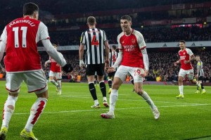 英超-阿森纳4-0纽卡：枪手确保亚军，喜鹊争欧冠资格|前瞻