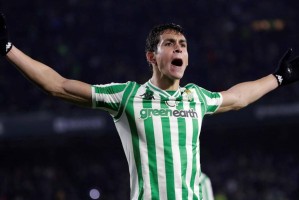 西甲第32轮：贝蒂斯3-1赫罗纳，距欧冠区仅1分