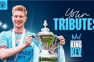 十年辉煌成就传奇！曼城官方征集球迷对德布劳内的祝福语