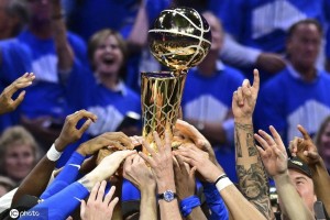 雷霆步行者抢七观看人数1635万 整轮收视率07年后最低