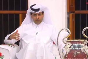 纳赛尔调侃姆巴佩，巴黎圣日耳曼登上欧冠之巅