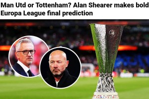 热刺有望在点球大战中战胜曼联，夺得欧联杯冠军